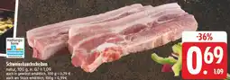 E-Center Schweinebauchscheiben natur Angebot
