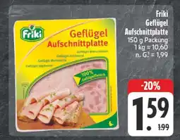 E-Center Friki geflügel aufschnittplatte Angebot