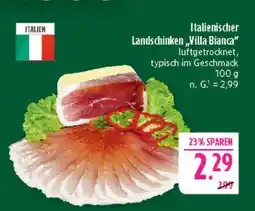 Marktkauf Italienischer landschinken 'villa bianca' Angebot