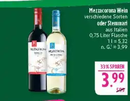 Marktkauf Mezzacorona wein oder stemmari Angebot