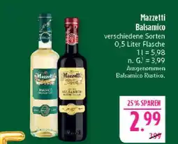 Marktkauf Mazzetti balsamico bianca Angebot