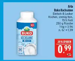 Marktkauf Arla buko kochsahne Angebot