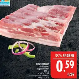 Marktkauf Schweinebauch Angebot