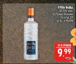Marktkauf 9 mile vodka Angebot