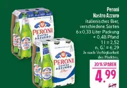 Marktkauf Peroni nastro azzurro Angebot