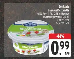 E-Center Goldsteig bambini mozzarella Angebot