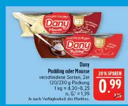 Marktkauf Dany pudding Angebot