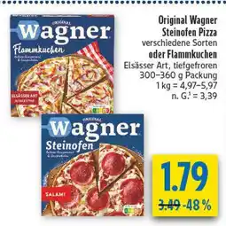 diska Wagner steinofen pizza elsässer art Angebot