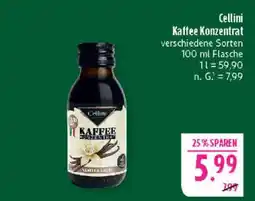 Marktkauf Cellini kaffee konzentrat Angebot
