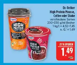 Marktkauf Dr. oetker high protein mousse au chocolat Angebot