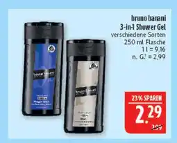 Marktkauf Bruno banani 3-in-1 shower gel Angebot
