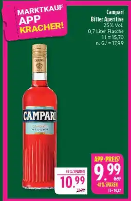Marktkauf Campari bitter aperitive Angebot