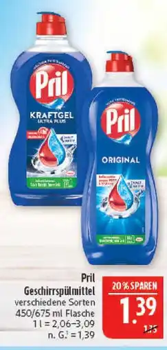 Marktkauf Pril kraftgel ultra plus Angebot