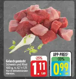 Edeka Gulasch gemischt Angebot