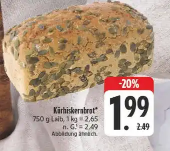 Edeka Kürbiskernbrot Angebot