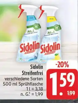 Edeka Sidolin streifenfrei Angebot