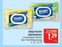 Marktkauf Tempo feuchte toilettentücher Angebot