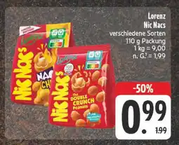 Edeka Lorenz nic nacs nacho cheese Angebot