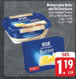 Edeka Weihenstephan butter Angebot