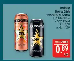 Marktkauf Rockstar energy drink Angebot