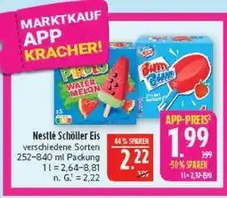 Marktkauf Nestlé schöller pirulo watermelon Angebot