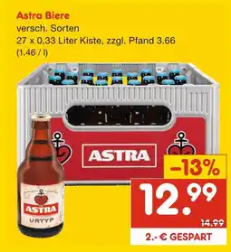 Netto Marken-Discount Astra biere Angebot