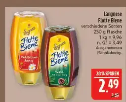 Marktkauf Langnese flotte biene wildblütenhonig Angebot