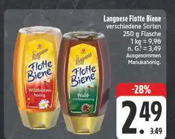 Edeka Langnese flotte biene wildblütenhonig Angebot