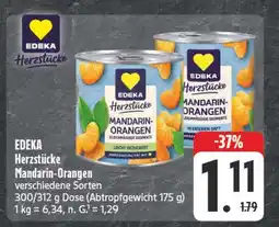 Edeka Edeka herzstücke mandarin-orangen Angebot