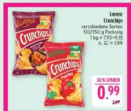 Marktkauf Lorenz crunchips paprika Angebot