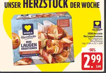 Edeka Edeka herzstücke mini laugen kreationen Angebot