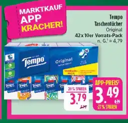 Marktkauf Tempo taschentücher original Angebot