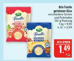Marktkauf Arla finello mozzarella Angebot