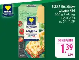 Marktkauf Edeka herzstücke lasagne n.61 Angebot