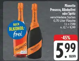 Edeka Mionetto prosecco Angebot