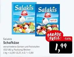 KONSUM Salakis schafkäse light Angebot