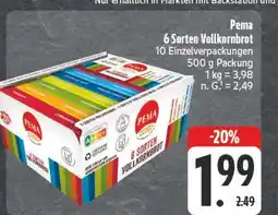 Edeka Pema 6 sorten vollkornbrot Angebot