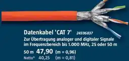 Bauhaus Datenkabel 'CAT 7' Angebot