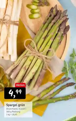 KONSUM Spargel grün Angebot