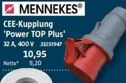Bauhaus MENNEKES CEE-Kupplung 'Power TOP Plus' Angebot