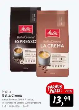 KONSUM Melitta Bella Crema Angebot