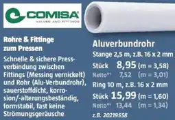 Bauhaus COMISA Aluverbundrohr Angebot
