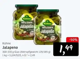 KONSUM Kühne Jalapeno Angebot
