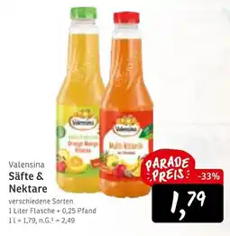 KONSUM Valensina Säfte & Nektare Angebot