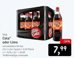 KONSUM Vita Cola oder Limo Angebot