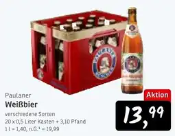 KONSUM Paulaner Weißbier Angebot