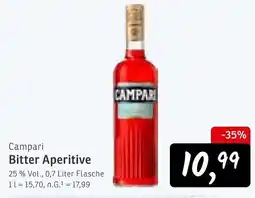 KONSUM Campari Bitter Aperitive Angebot