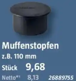 Bauhaus GEBERIT Muffenstopfen Angebot