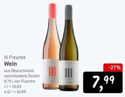KONSUM III Freunde Wein Angebot