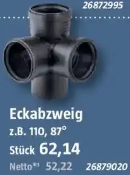 Bauhaus GEBERIT Eckabzweig Angebot